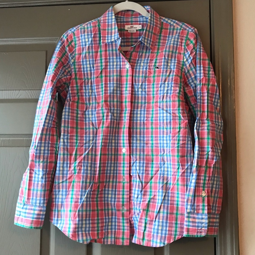 Vineyard Vines Gingham Oxford